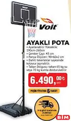 VOİT AYAKLI POTA